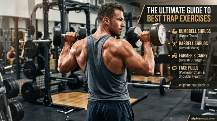 best trap exercises