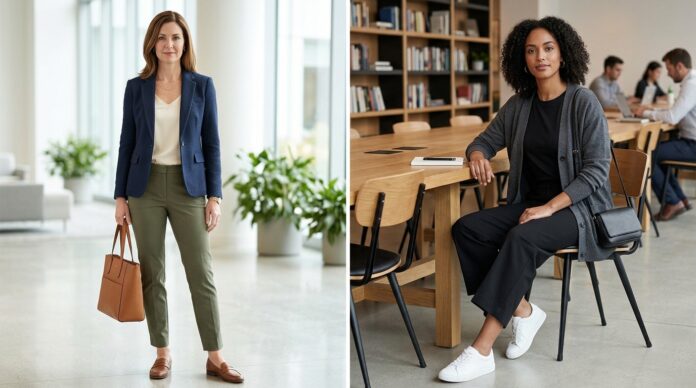 Business Casual Outfits for Women by Body Type Guide