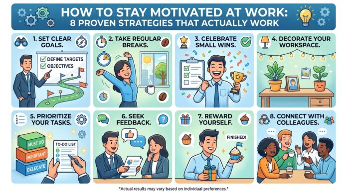 Stay Motivated at Work